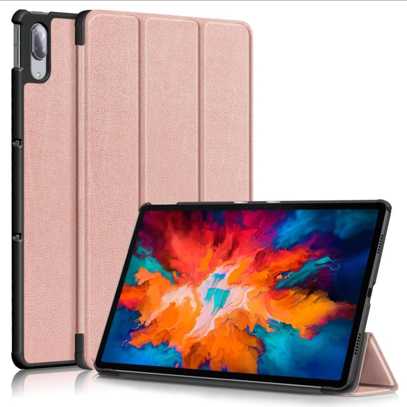Tri - fold Stand Kansi - Lenovo Tab P11 Pro TB - J706F - Rose Kulta