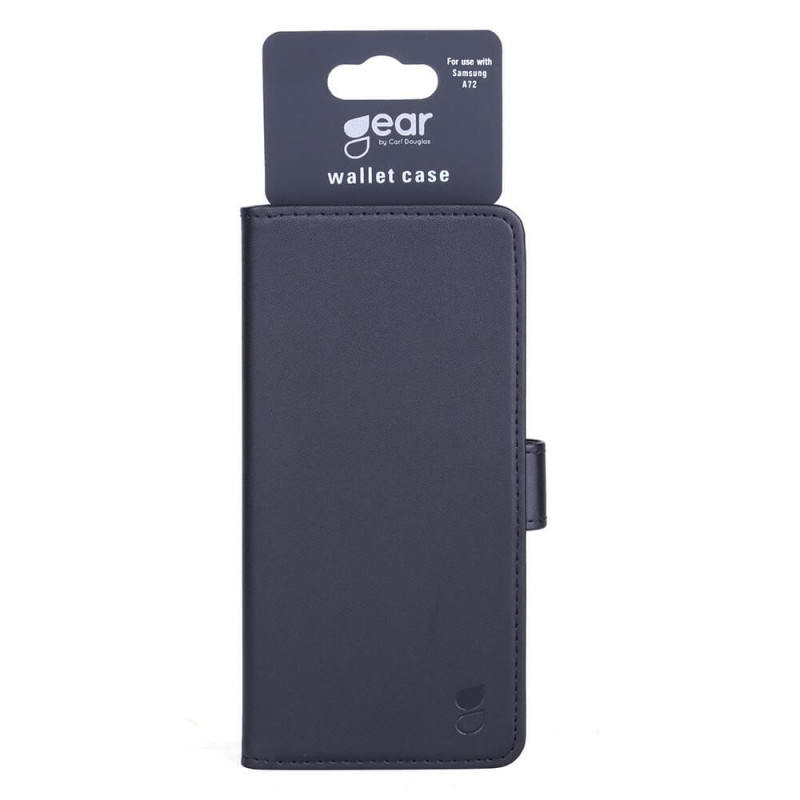 GEAR Walletcase Black for Samsung Galaxy A72