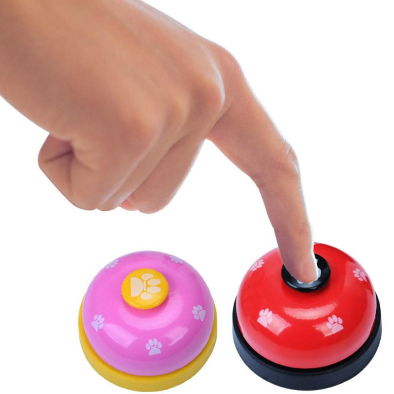 Pet Bell for Dog Cat Training Interactive Toy Ring Trainer