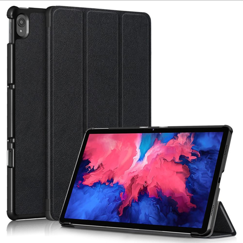 Tri - fold Veske til Lenovo Tab P11 TB - J606F/P11 Plus - Svart