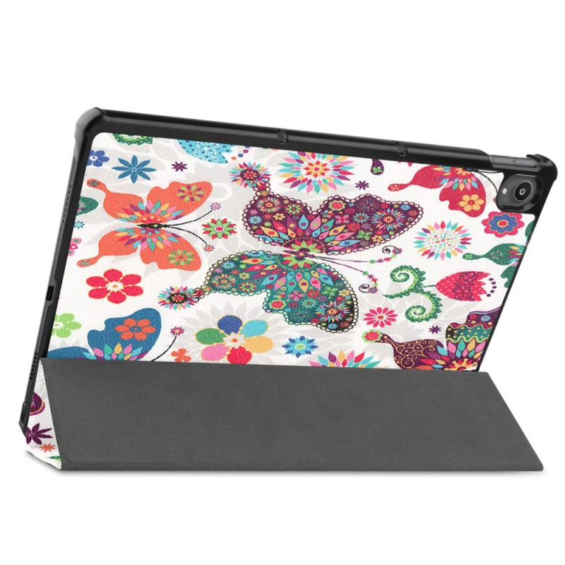 Trifoldbart cover til Lenovo Tab P11 TB - J606F/P11 Plus - Sommerfugl