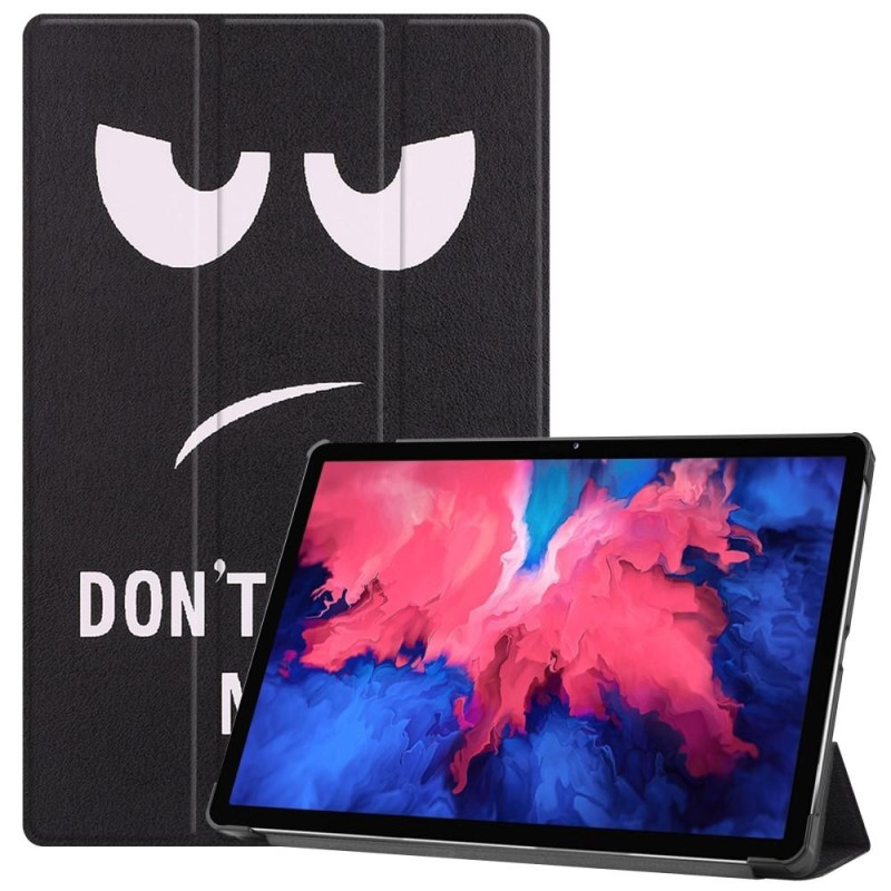 Tri - fold Stand Cover for Lenovo Tab P11 / P11 Plus - Don't Touch