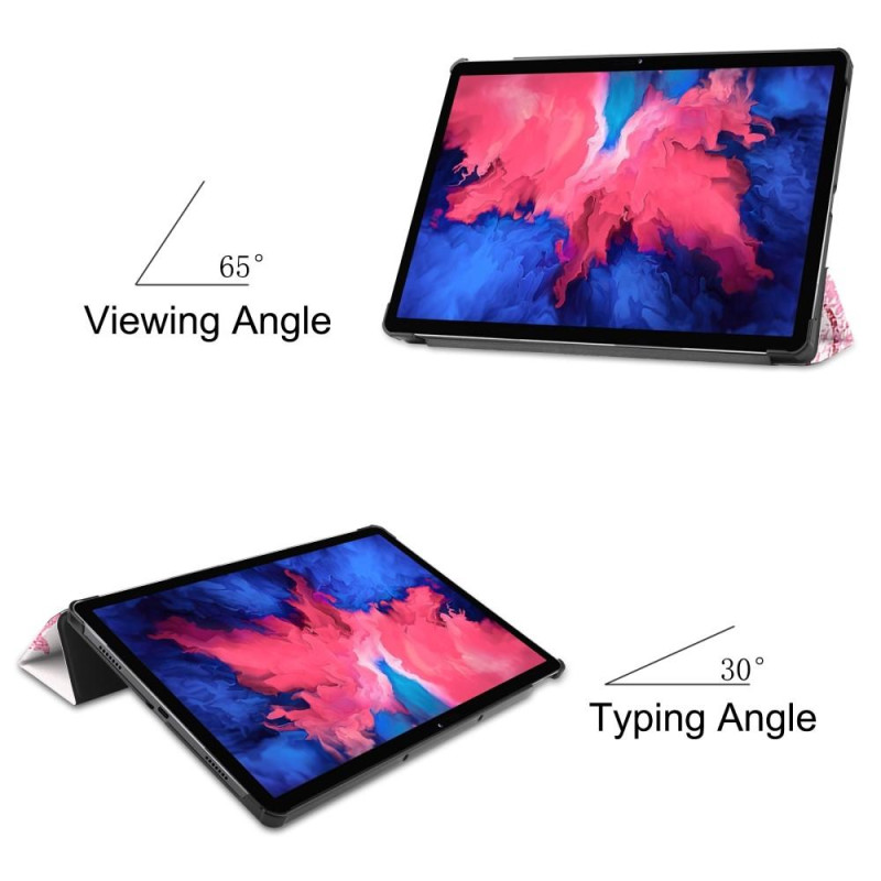 Tri - fold Stand Cover for Lenovo Tab P11 TB - J606F / P11 Plus - Beauty