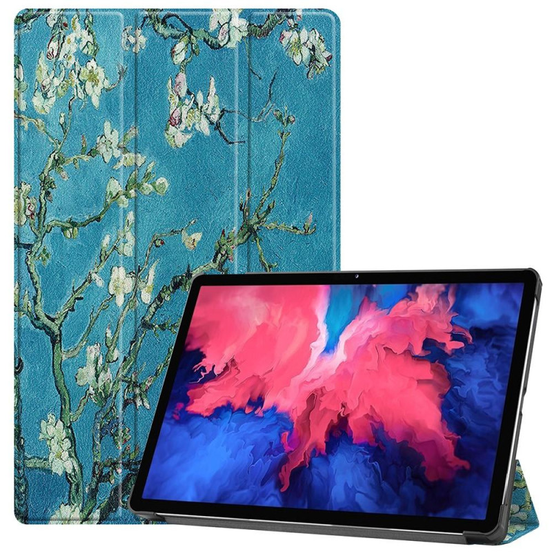 Tri - fold Stand Cover for Lenovo Tab P11 / P11 Plus - Wintersweet