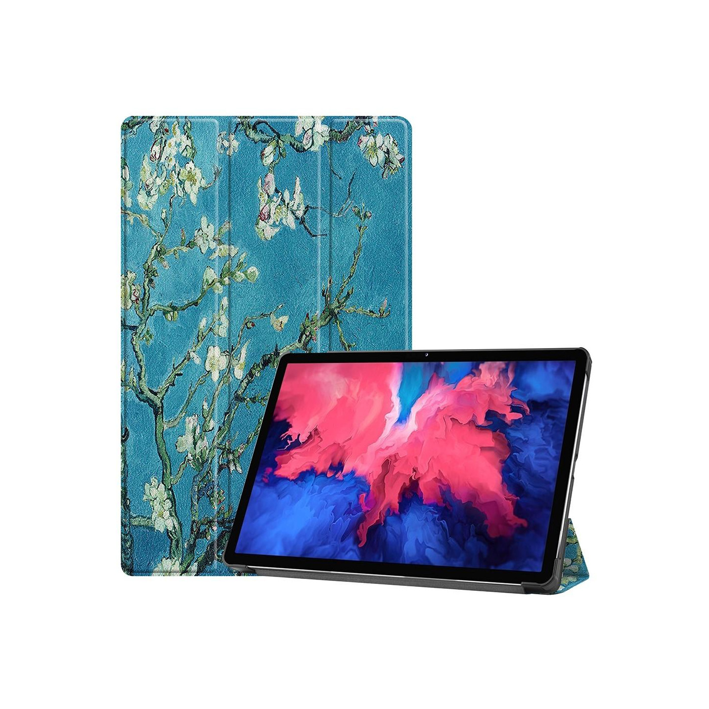Tri - fold Stand Kansi - Lenovo Tab P11 / P11 Plus - Wintersweet