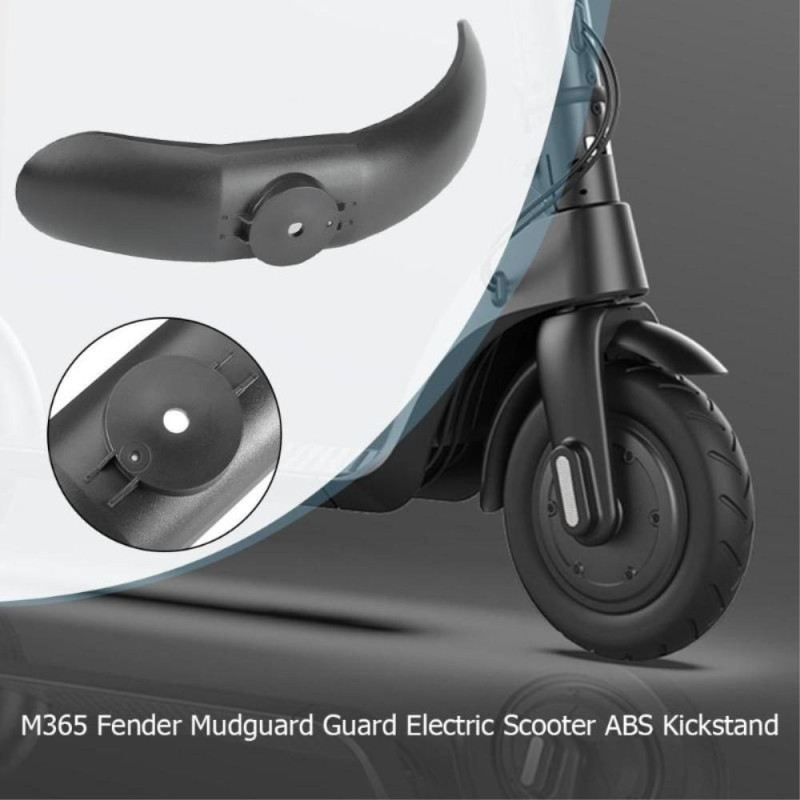 Front Mudguard Fender Guard til Xiaomi Mijia M365 elektrisk scooter - sort