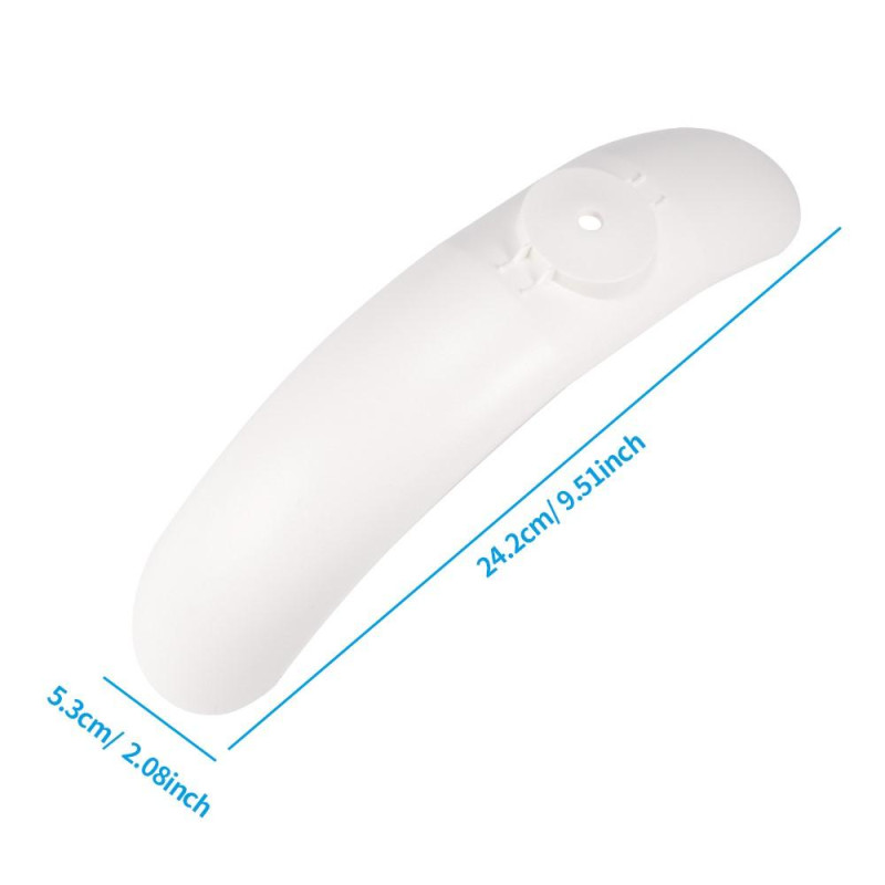 Etulokasuojan lokasuoja Xiaomi Mijia M365 - sähköskootterille - valkoinen