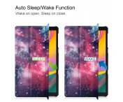 Slim Fit Cover Till Samsung Galaxy Tab A 10.1 2019 - Galaxy Pattern