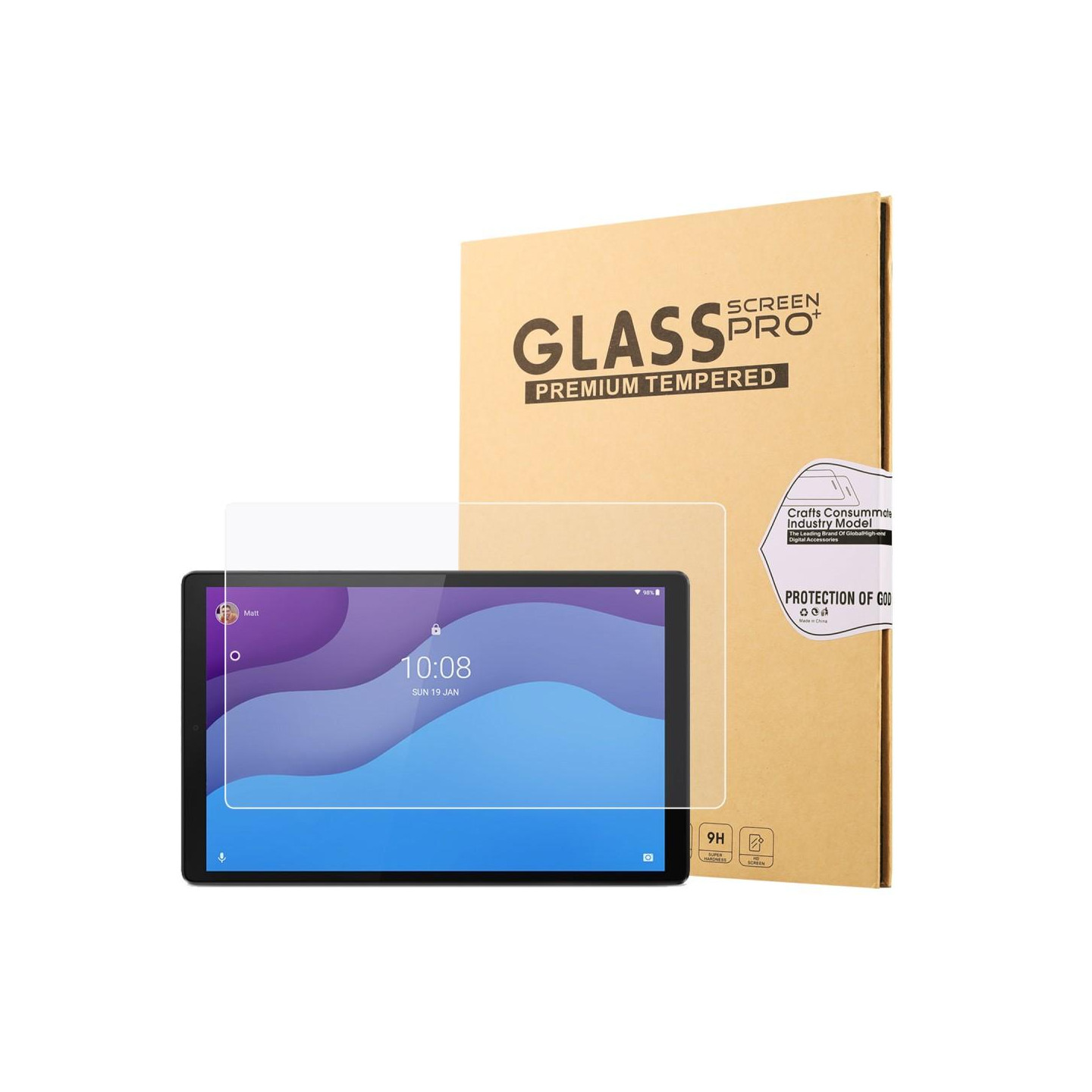 Karkaistu lasisuoja Lenovo Tab M10 HD Gen 2 TB - X306