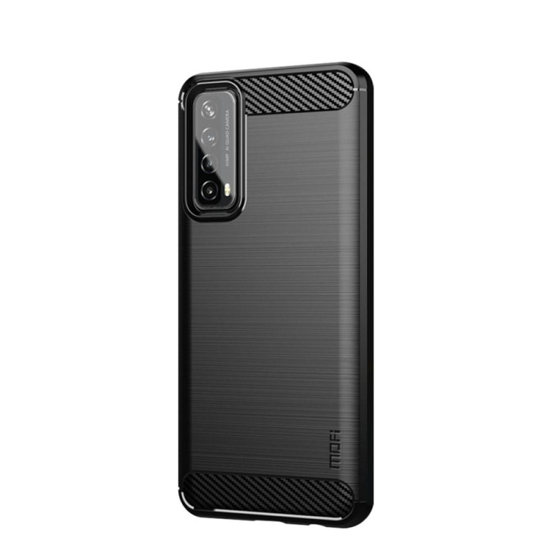 MOFI Carbon Fiber Texture TPU Casing Huawei P smart 2021 - Black