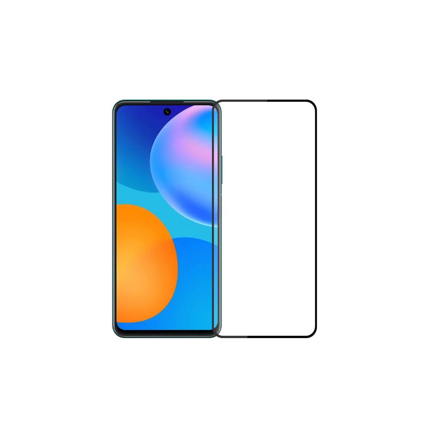 MOFI Huawei P smart 2021 2.5D 9H Fulldeksel Herdet Glass