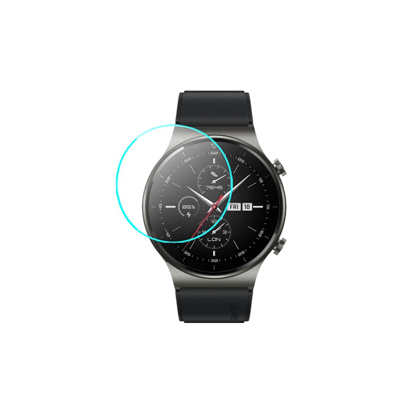 Huawei Watch GT 2 Pro 0.3mm Tempered Glass Screen Protector Guard Film