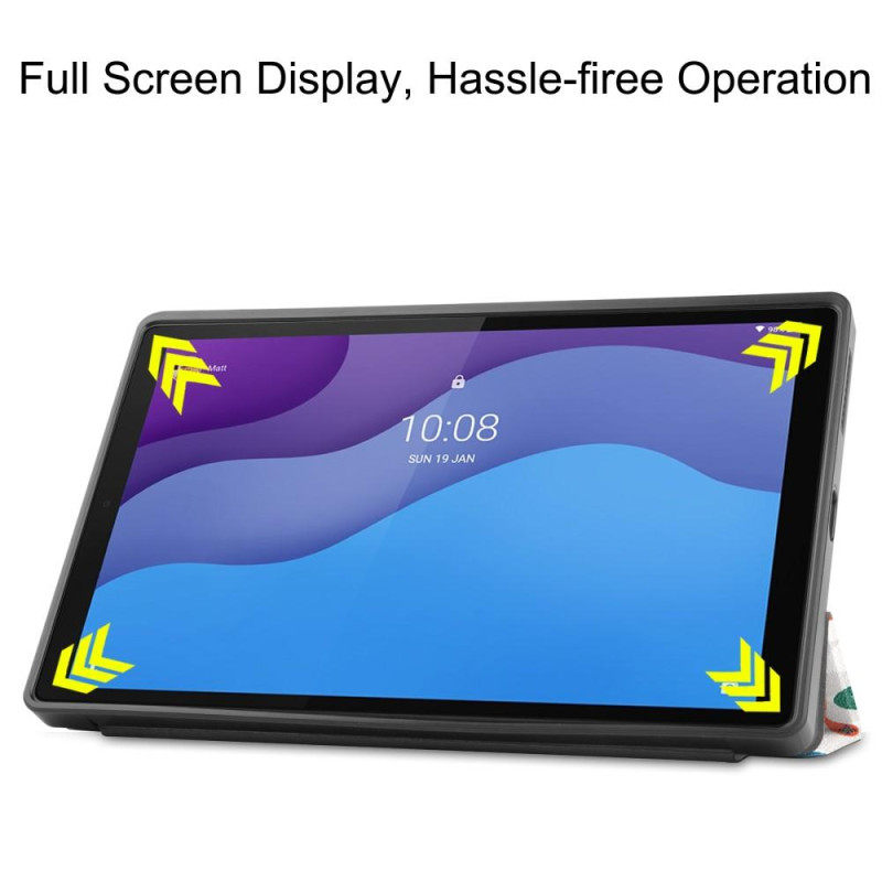 Trifoldet stativetui til Lenovo Tab M10 HD Gen 2 - Butterfly
