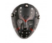 Friday The 13th Jason Mask för Halloween och party - Svart