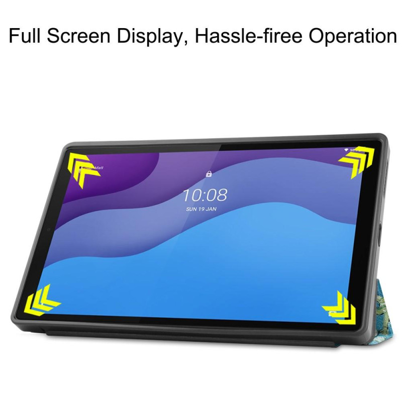 Kolminkertainen telinekotelo Lenovo Tab M10 HD Gen 2 - mallille - Peach Blossom