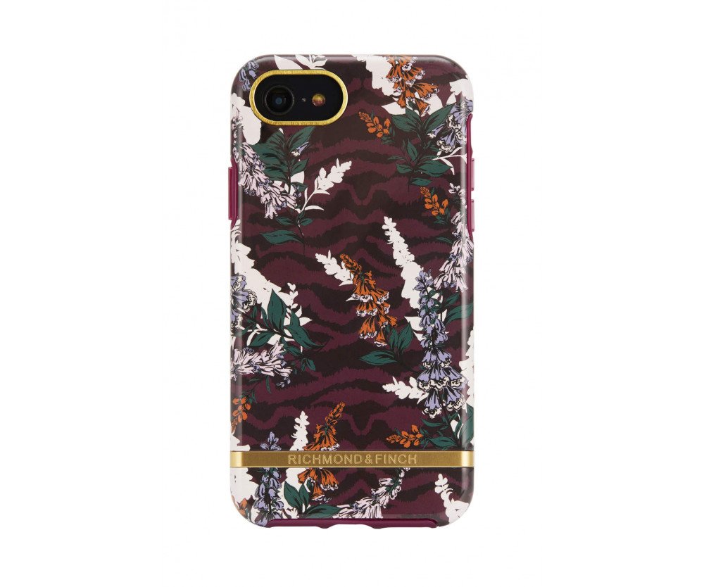 Richmond & Finch skal till IPhone 8/7/6/SE - Floral Zebra