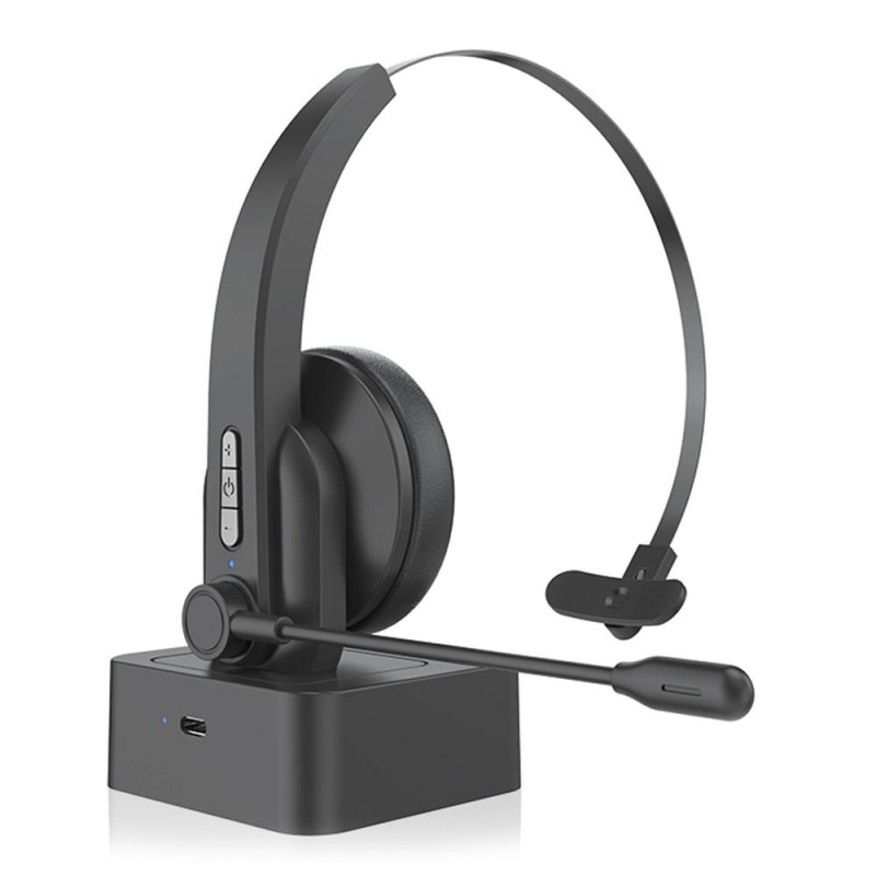 OY631 Bluetooth 5.3 Headset Customer Service Headphone with Mic Headset.