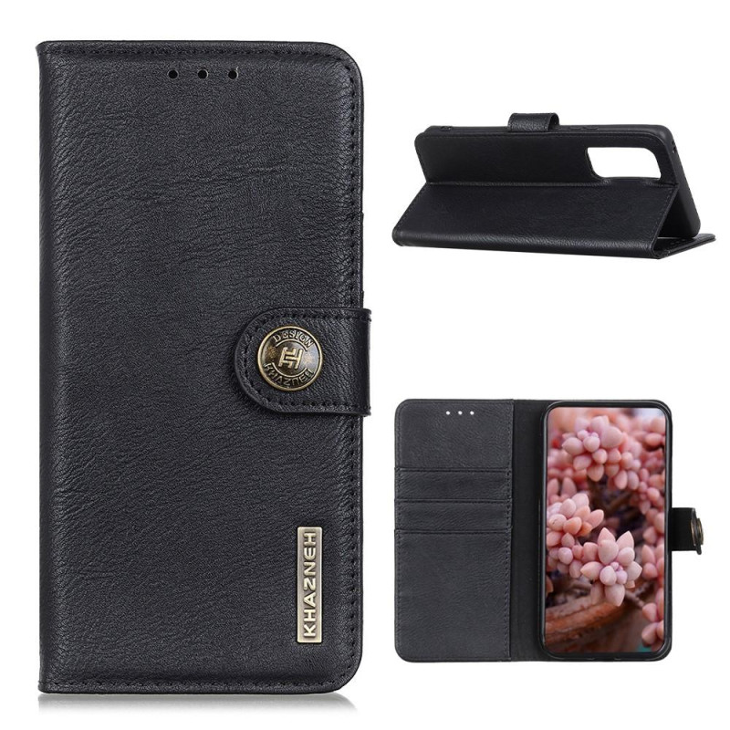 KHAZNEH Wallet Stand Case for Xiaomi Mi 10T / Mi 10T Pro - Black