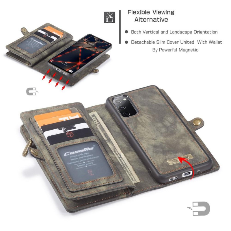 Samsung Galaxy S20 FE CASEME Irrotettava 2 - in - 1 - kotelo