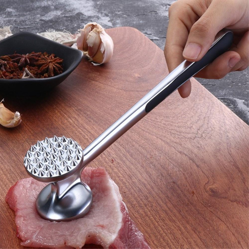 Zinc Alloy Pork Chop Kitchen Tool Tender Beef Steak Hammer