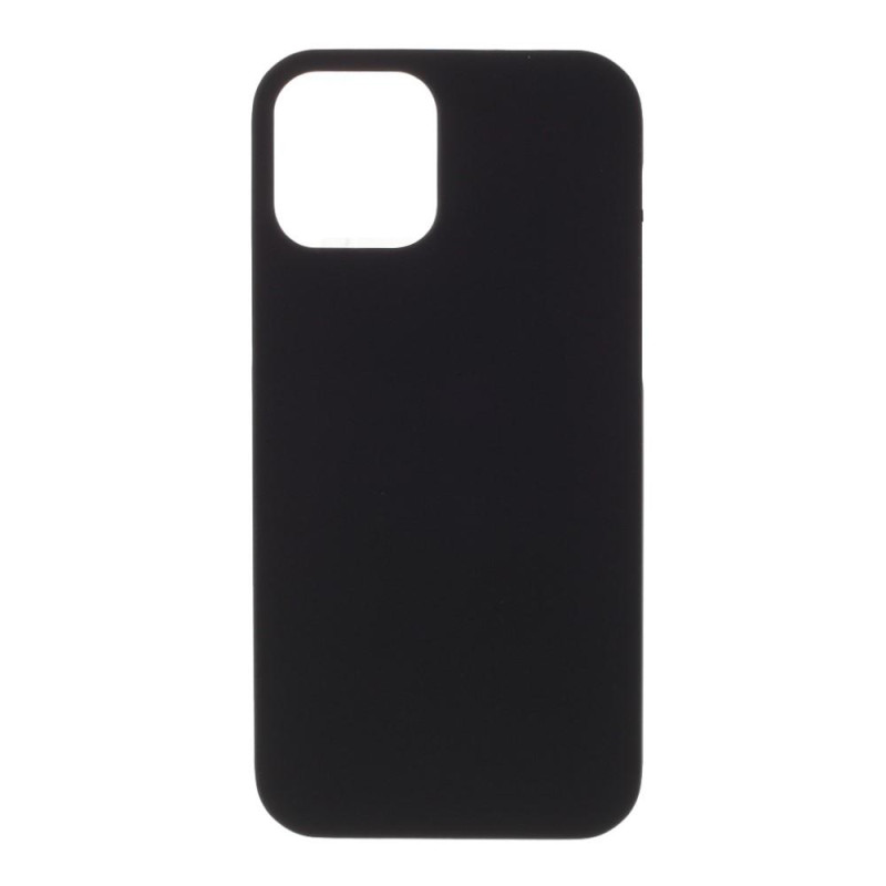 Rubberized Hard PC Case Protective Shell for iPhone 12 - Black