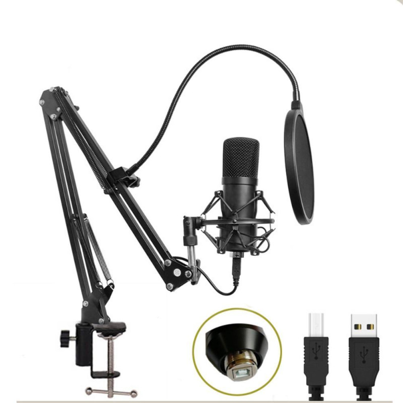 Studio Live Streaming Broadcasting Recording Microphone Stand