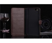 iPhone 6 / 6s Retro Plånboksfodral / Fodral - Mörkbrun