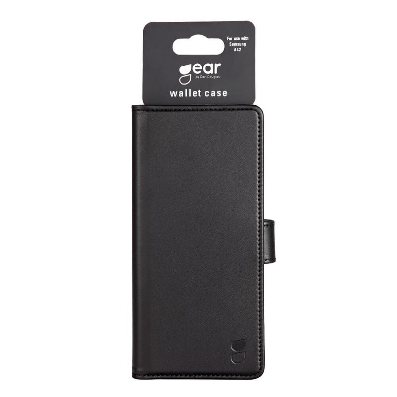 GEAR Lommebok - cover Sort til Samsung Galaxy A42