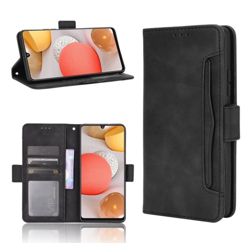 Wallet Stand Flip - telefonetui til Samsung Galaxy A42 5G - Sort