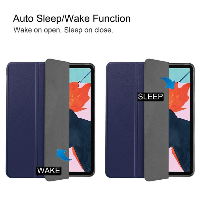 Apple iPad Air (2020) (2022) Slim Fit Trifoldbart deksel - Mørkeblå
