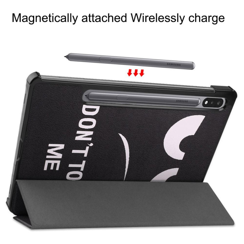 Tri - fold Stand Smart Case for Samsung Galaxy Tab S7 / S8 - Don't