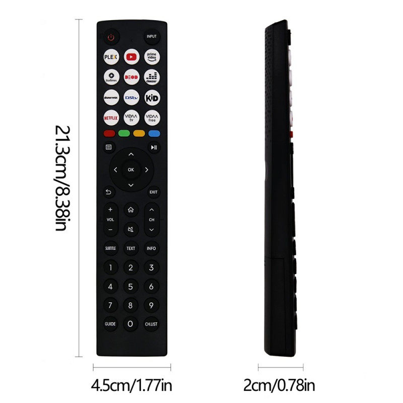 Remote Control Replacement EN2J36H For Hisense TV