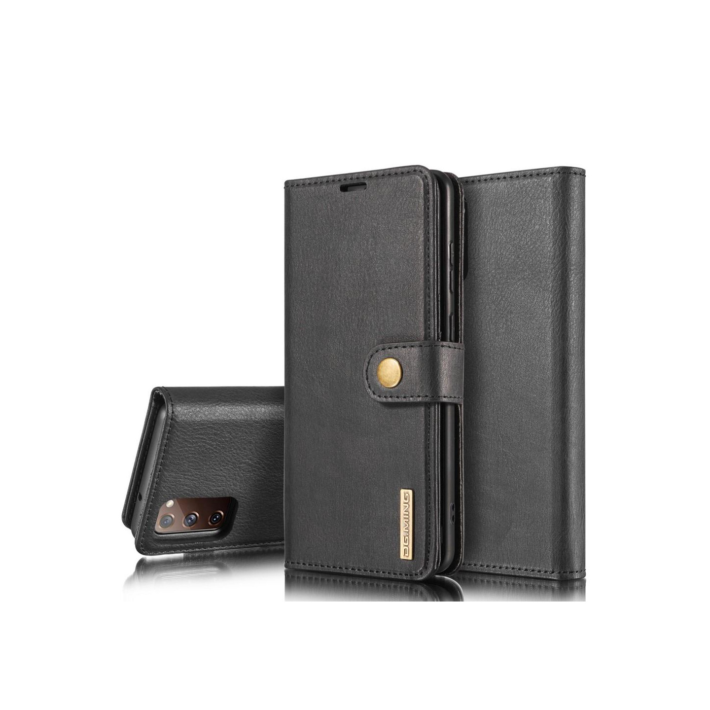 DG.MING 2 - i - 1 tegnebog taske til Samsung Galaxy S20 FE