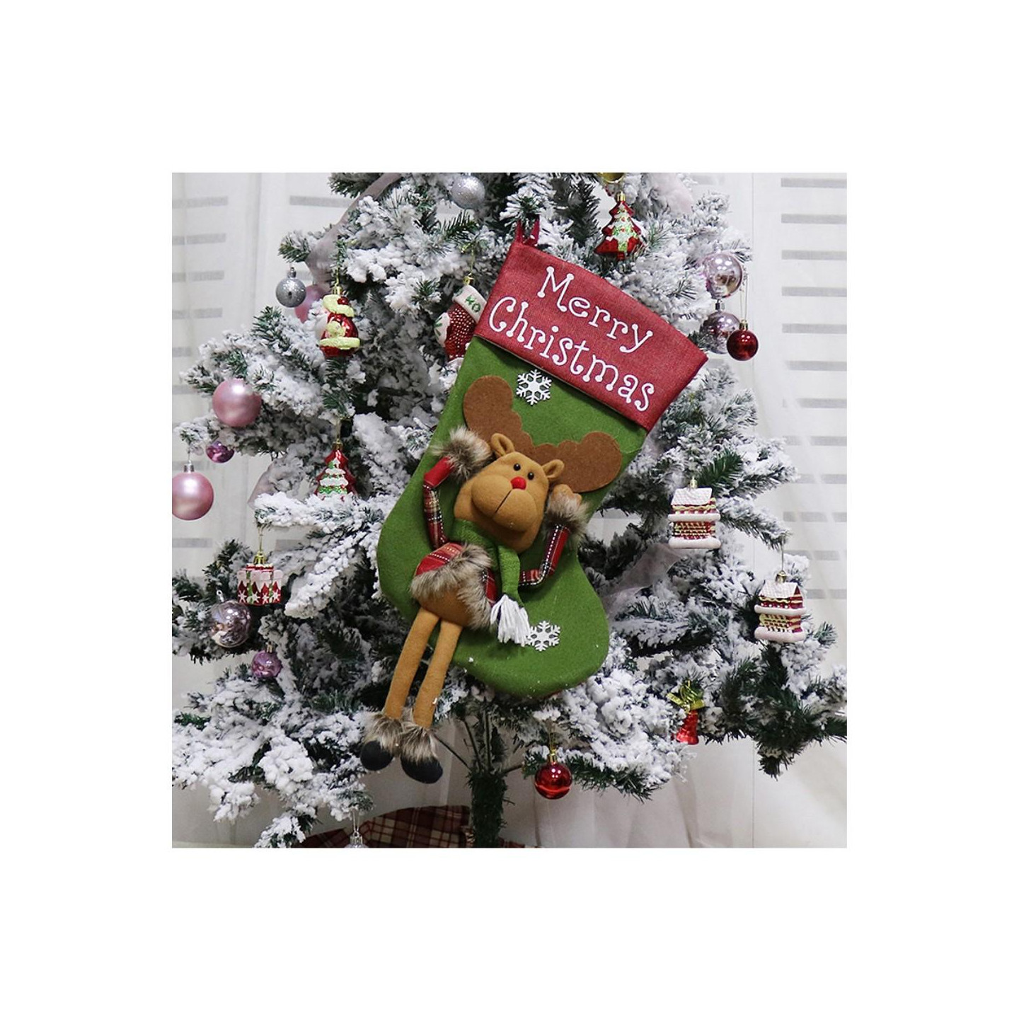 Julestrømpe Julegavesokk - Moose