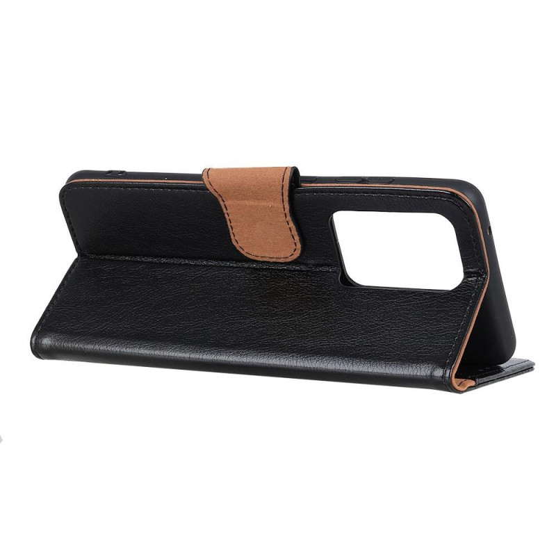 Textured Split Leather Wallet Case Samsung Galaxy Note 20 Ultra