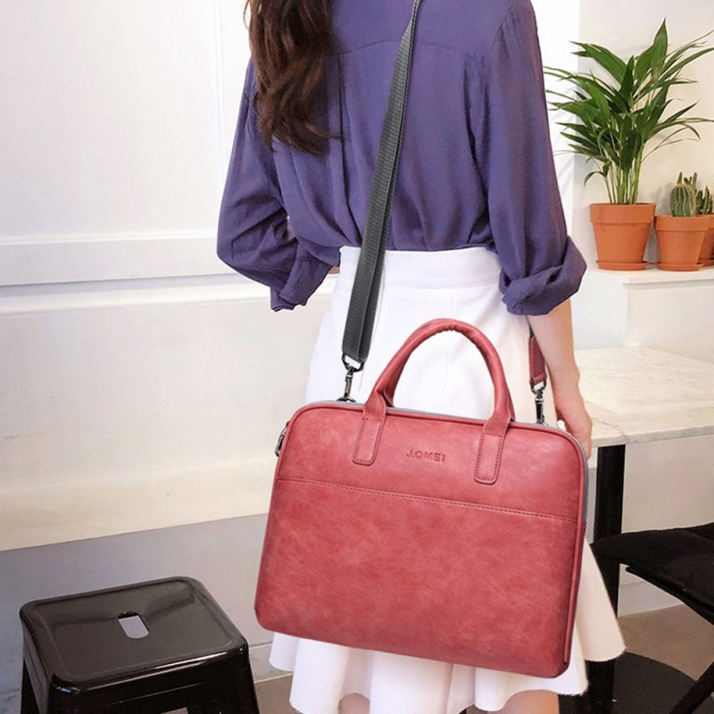 Laptop Bag Portable Computer Protective J.QMEI with Shoulder Strap