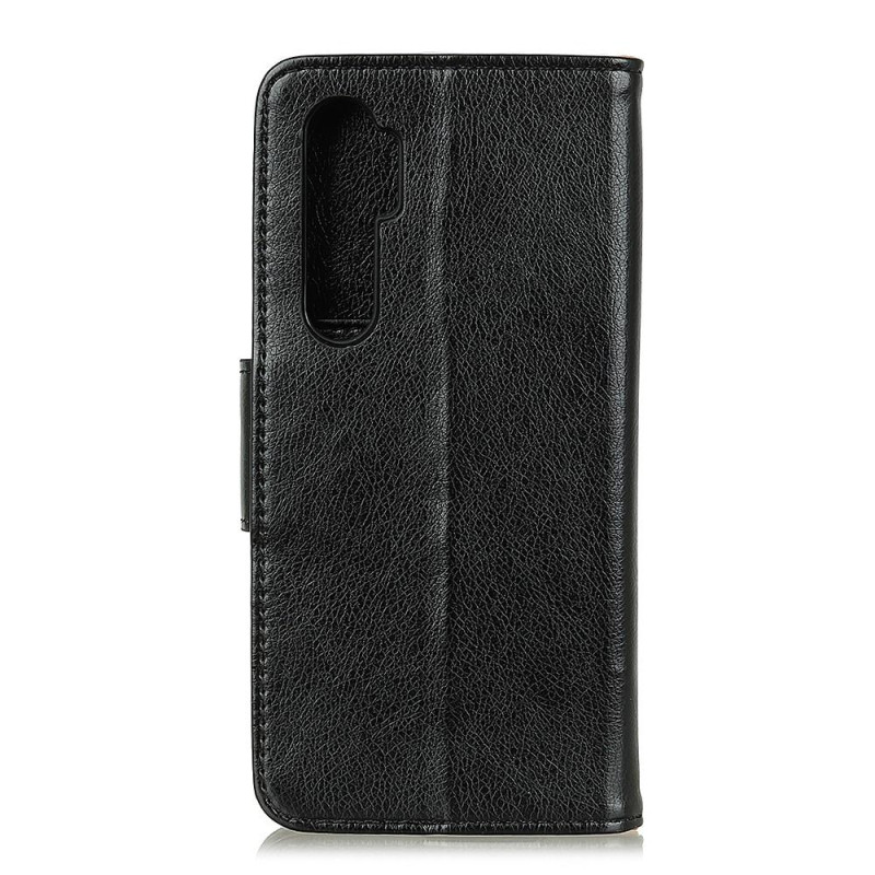 Nappa Texture Split Wallet Stand Kansi - OnePlus Nord - Musta