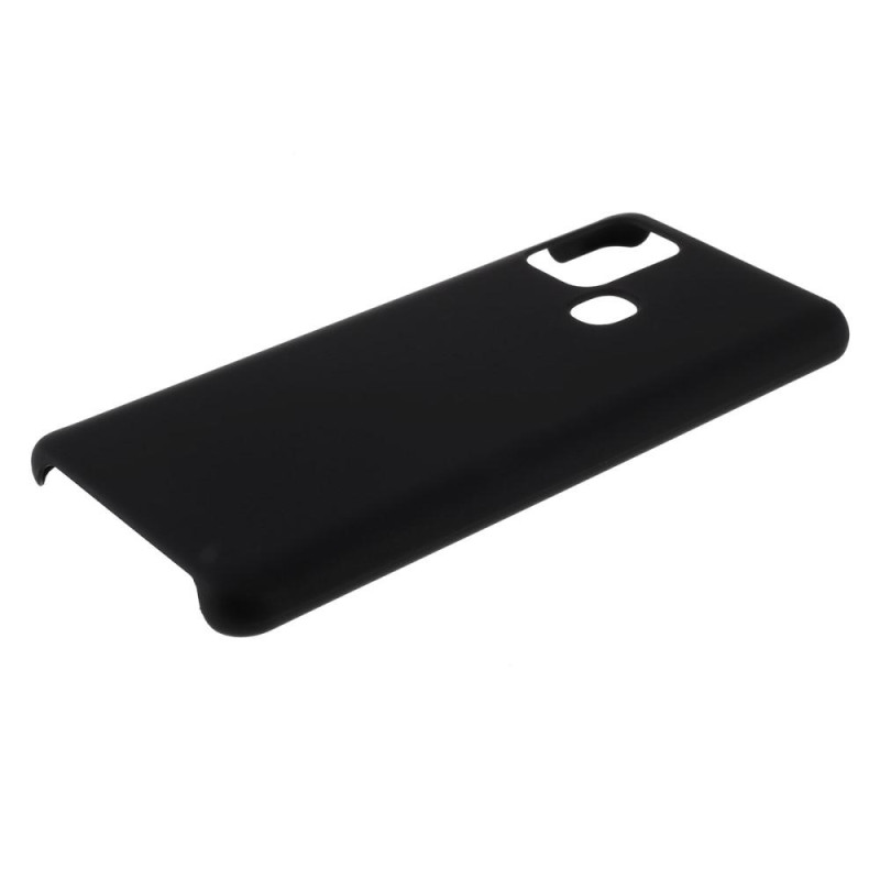 Rubberized Hard PC Shell for Samsung Galaxy A21s - Black