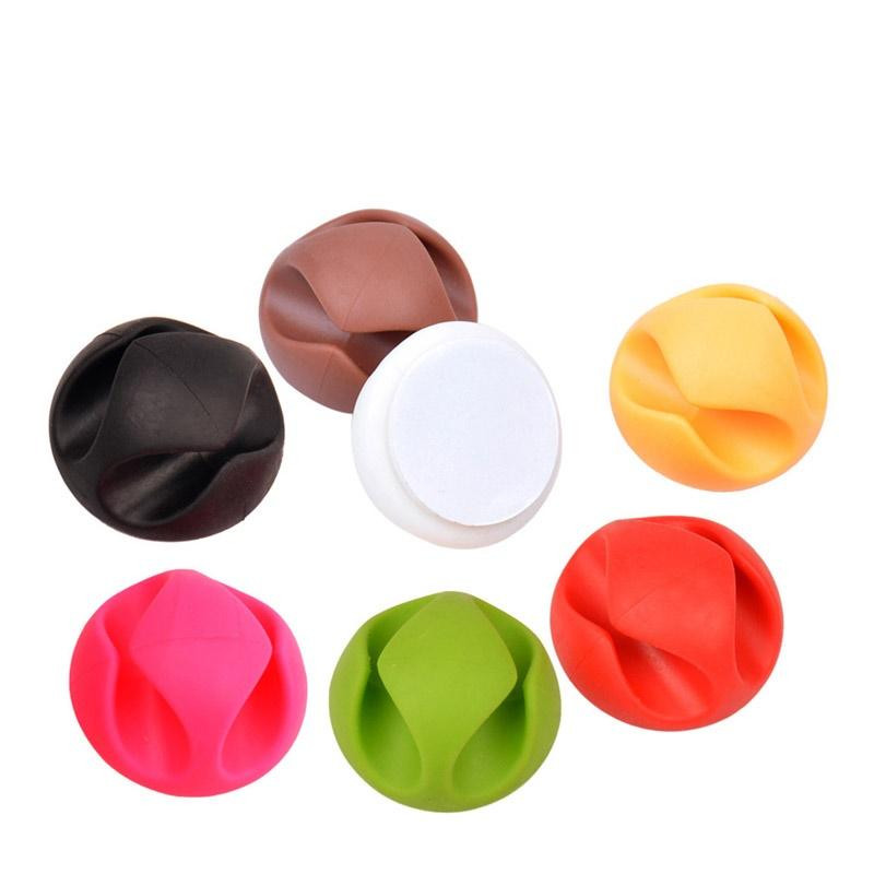 Kabelholder dobbel holder for alle typer kabler Grønn