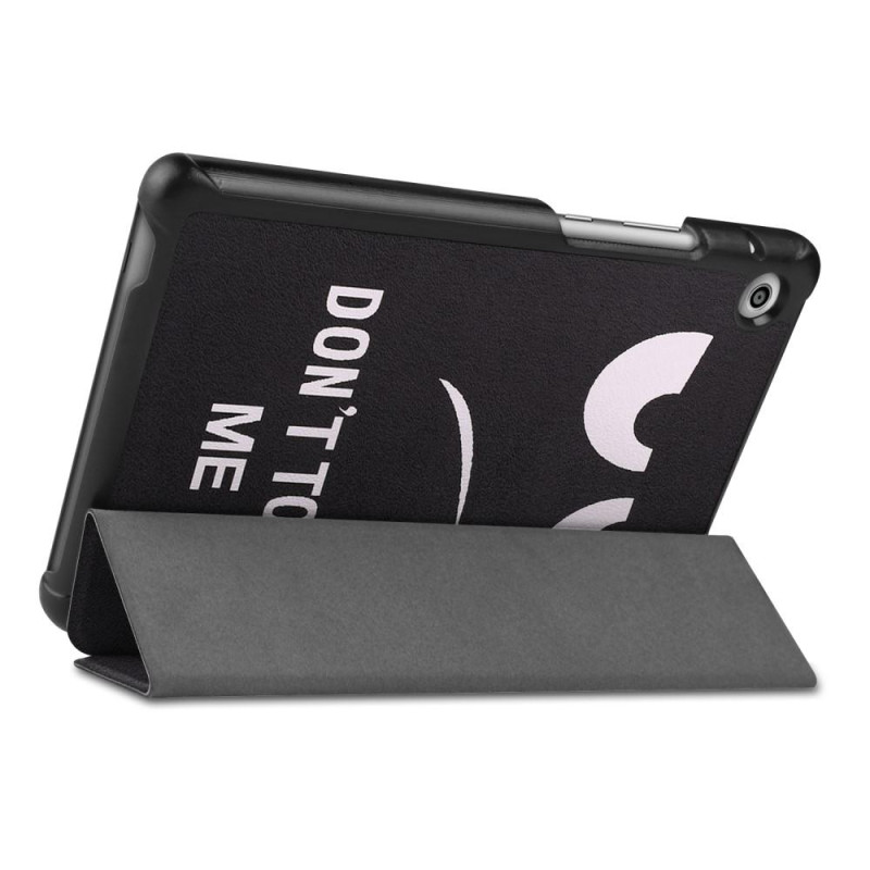 Tri - fold Stand Case for Huawei MatePad T8 - Do not Touch Me