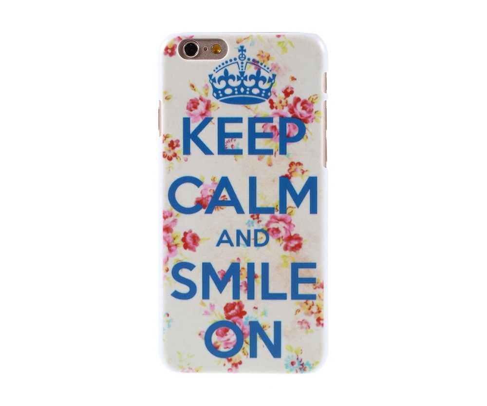 Iphone 6 / 6s Skal Keep Calm And Smile On