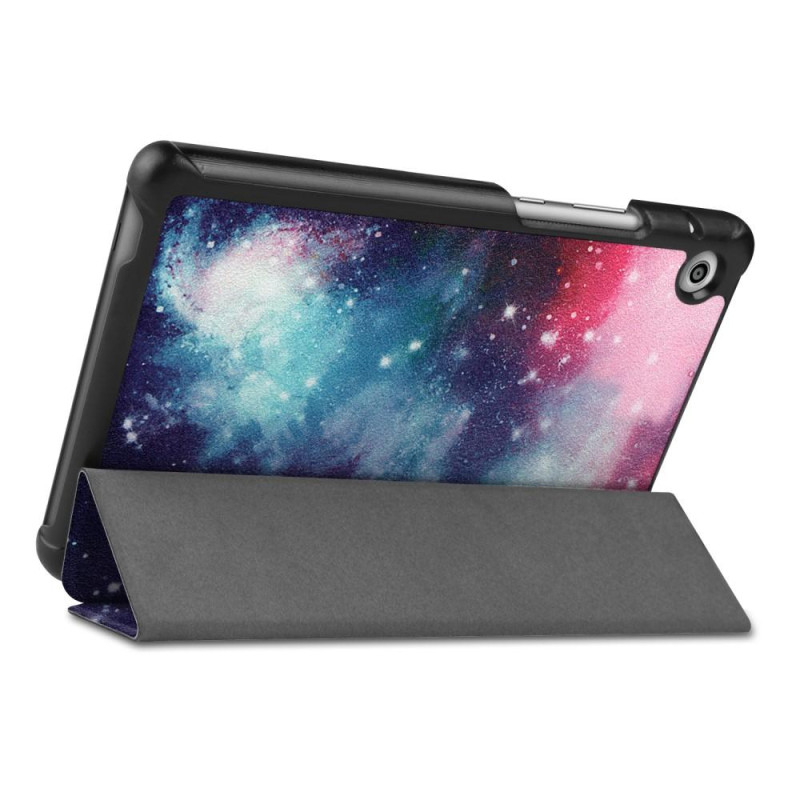 Tri - fold Stand Case for Huawei MatePad T8 - Galaxy