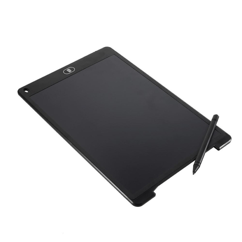 12 Inch LCD Writing Tablet Pad Digital Drawing Tablet - Black