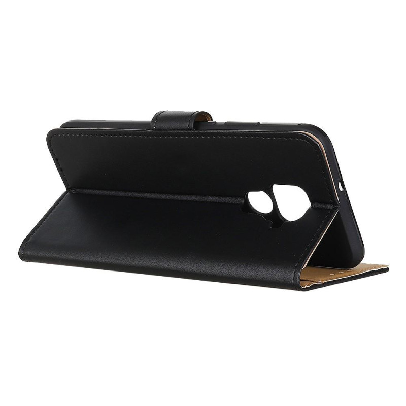 Wallet Stand Mobiltelefon Taske til Xiaomi Redmi Note 9 - Sort