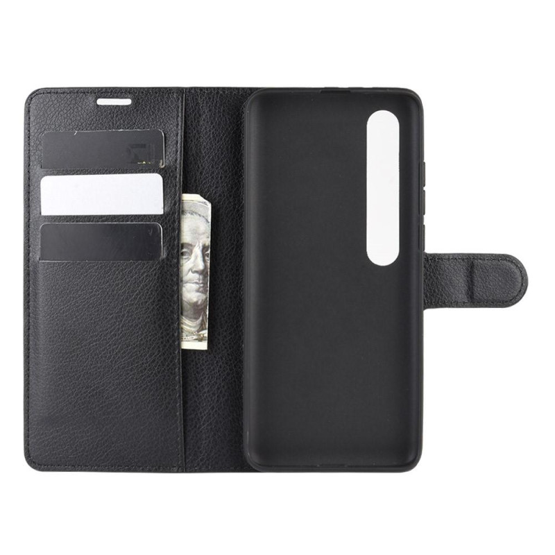 Litchi Wallet Stand Case for Xiaomi Mi 10 / Mi 10 Pro