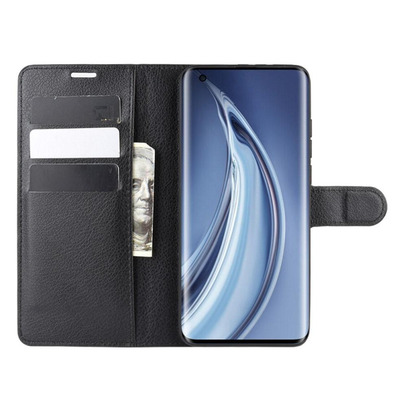 Litchi Wallet Stand Case for Xiaomi Mi 10 / Mi 10 Pro