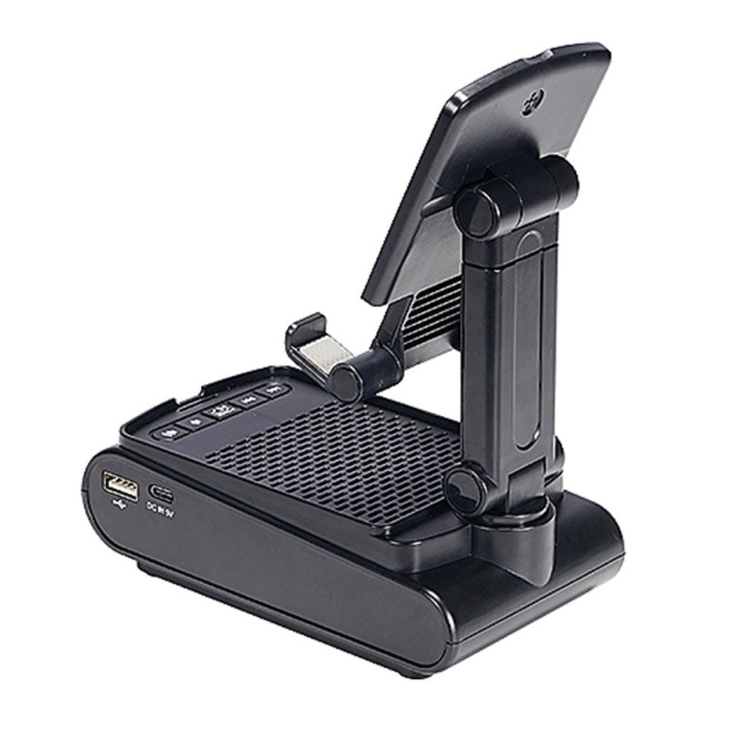 Mobile Phone Holder Bluetooth Speaker Folding Portable Speaker