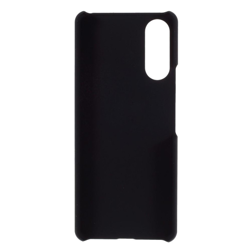 Rubberized Hard Plastic Case for Sony Xperia 1 II - Black
