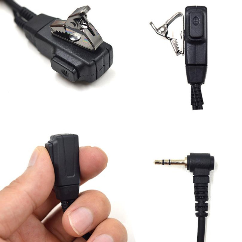 2,5 mm Hodesett Ørepropphodesett 1 Pin Ham - Amatørradio