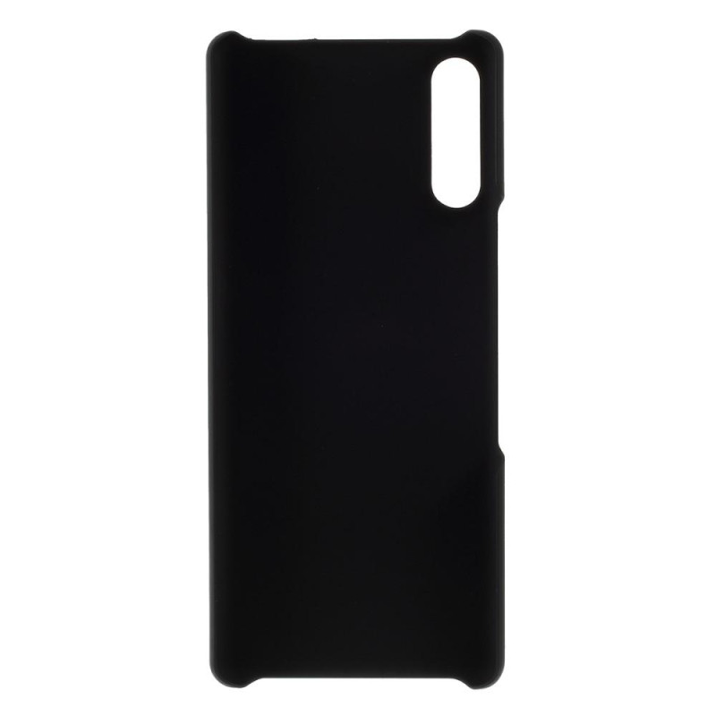 Rubberized Hard Plastic Suojakuori - Sony Xperia L4 - Musta